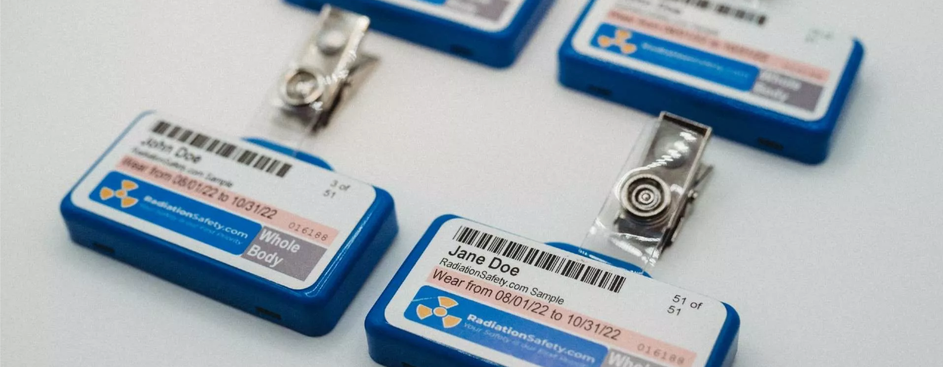 radiation dosimeter badges